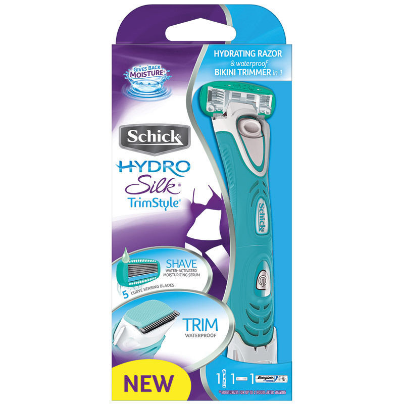 schick hydro silk women's trimstyle razor